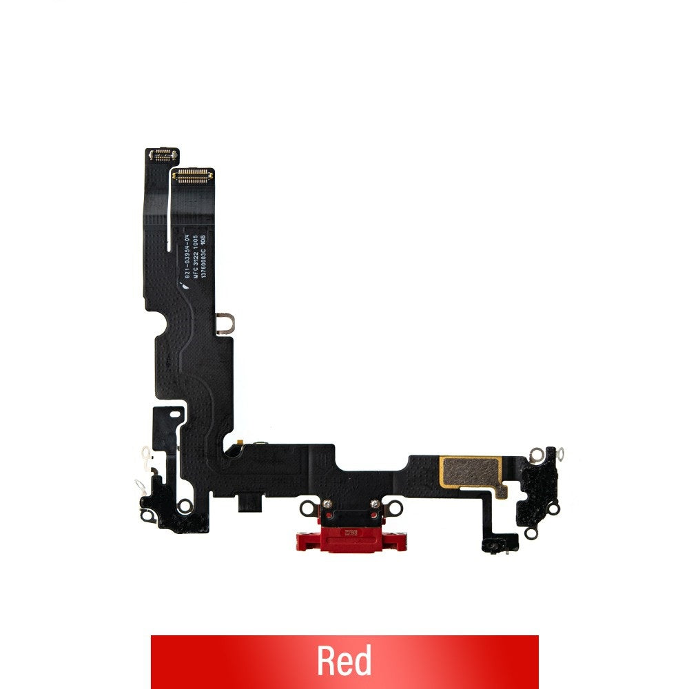 Charging Port for iPhone 14 Plus (Purple)-Red Charging Port for iPhone 14 Plus (Purple)-Red